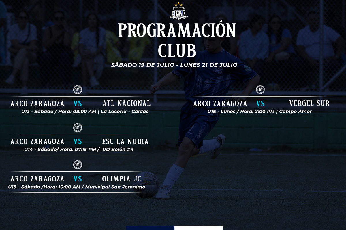 PROGRAMACION CLUB 19 DE JULIO